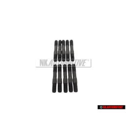 10x Genuine VW Threaded Pin - 056103397