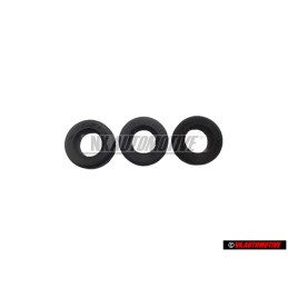 3x Genuine VW Timing Cover or Oil Dipstick Tube Grommet - 056129669B
