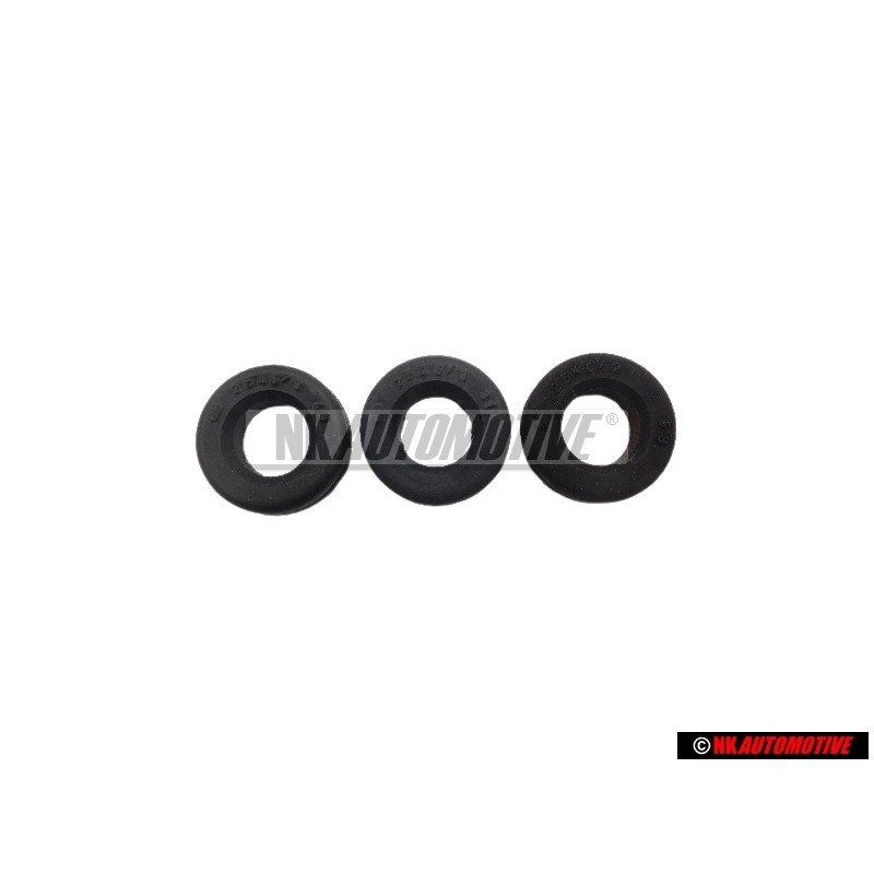 3x Genuine VW Timing Cover or Oil Dipstick Tube Grommet - 056129669B