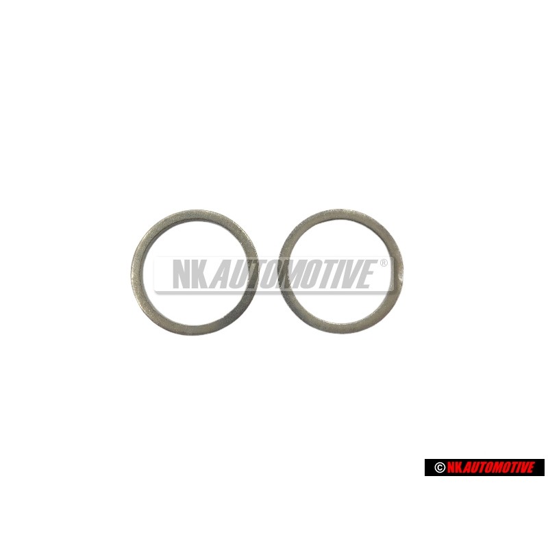2x Genuine VW Pressure Line to Oil Cooler Sealing Ring 16x20 - N 0138444