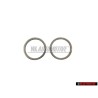 2x Genuine VW Pressure Line to Oil Cooler Sealing Ring 16x20 - N 0138444