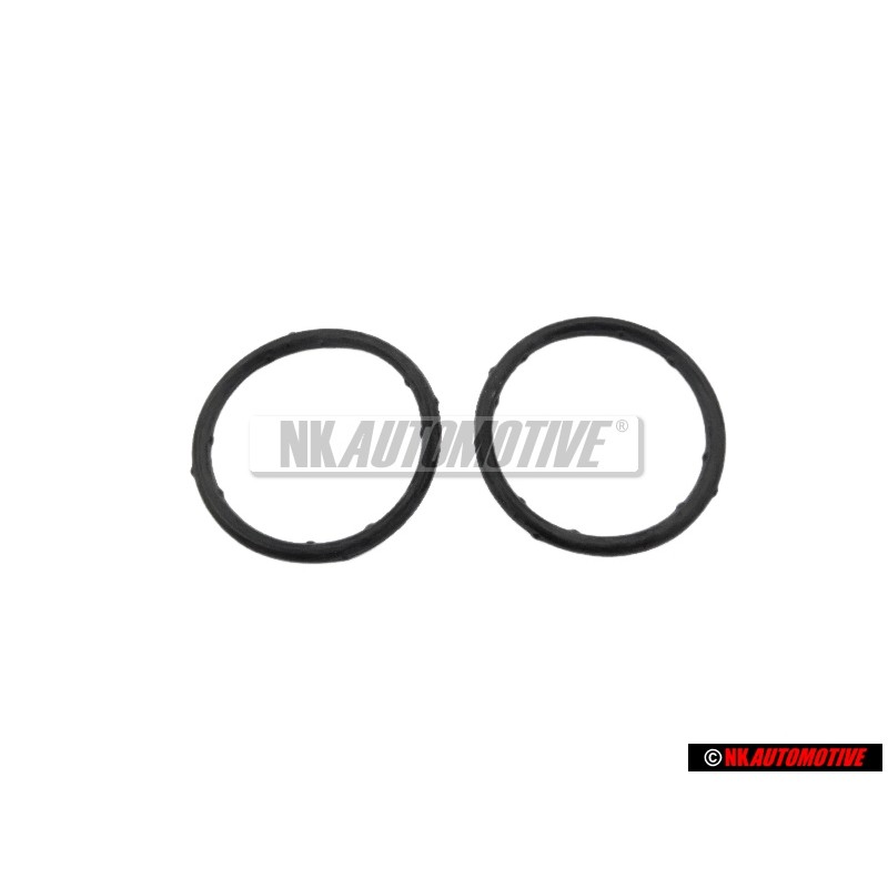 2x Genuine VW Cylinderhead Water Flange Sealing Ring - 037121687