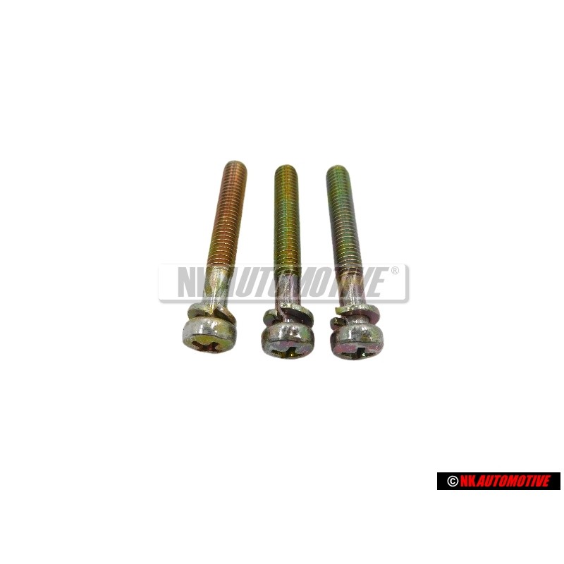 3x Genuine VW Fillister Head Bolt (Combi.) - 025129340