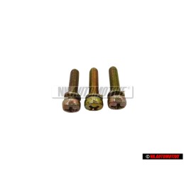 3x Genuine VW Fillister Head Bolt (Combi.) - 026129340A