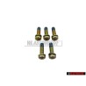 5x Genuine VW Fillister Hd. 