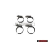 4x Genuine VW Hose Clamp Jubilee 12-22x9x0.4 - N 10258201