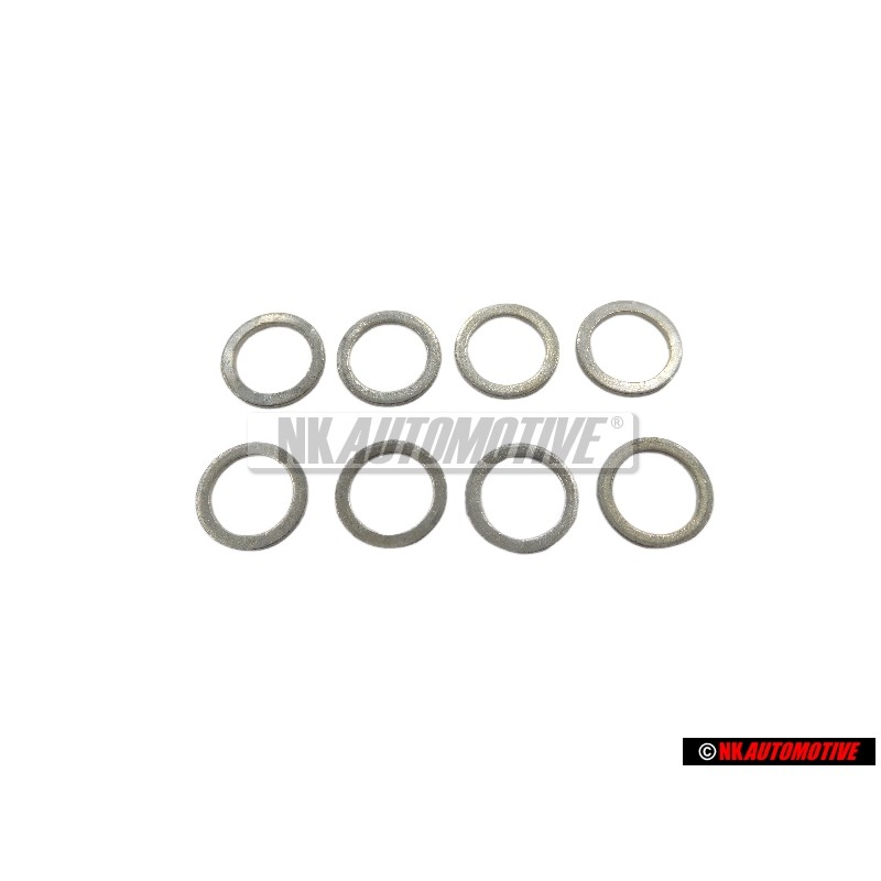 8x Genuine VW Fuel Pipe Seal Ring - N 0138076