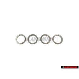 4x Genuine VW Fuel Pipe Seal Ring - N 0138076