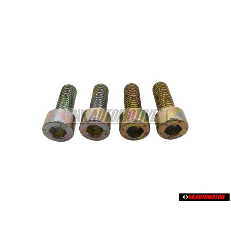 4x Genuine VW Socket Head Bolt With Hexagon Socket Head - N 0147091