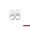 4x Genuine VW O-ring Sealing Washer 12x15, 5x1.5 - N 0138128