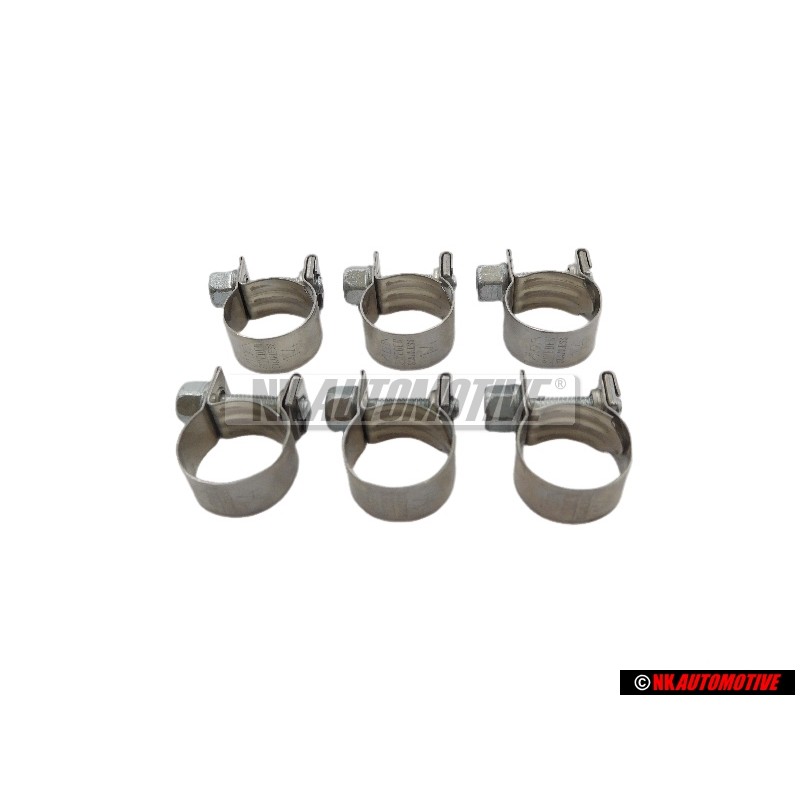 6x Genuine VW Clamp - N 0241222