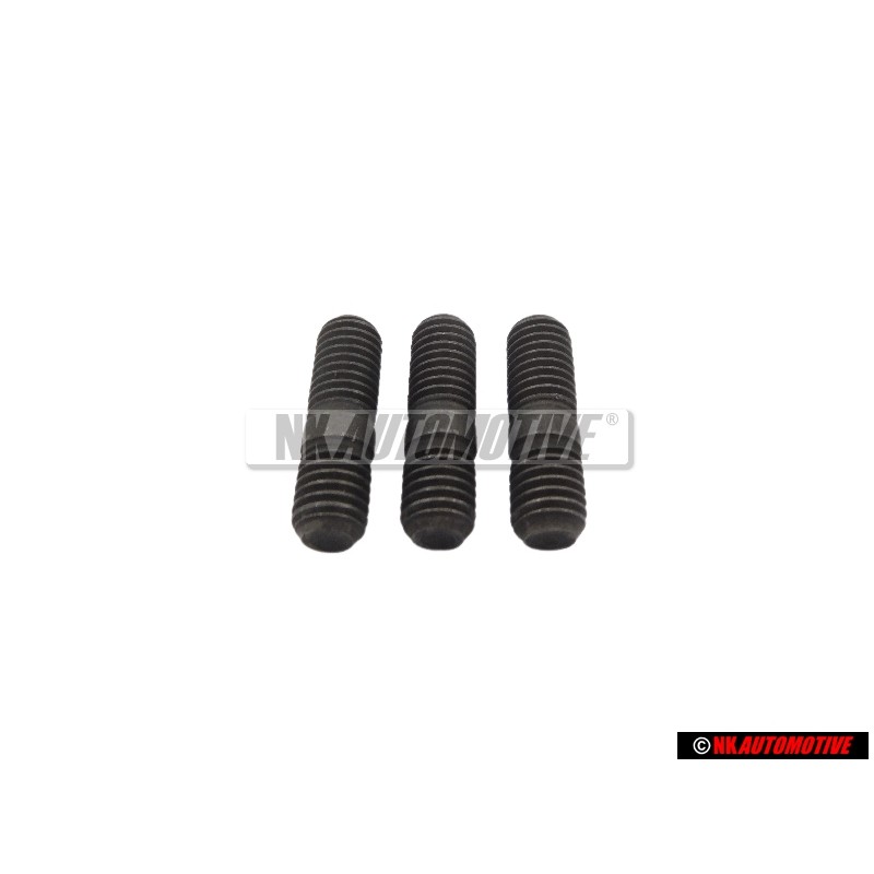 3x Genuine VW Threaded Pin - N 0445113