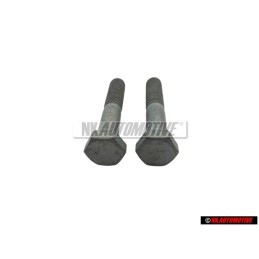 2x Genuine VW Hexagon Bolt M8x45 - N 01034510