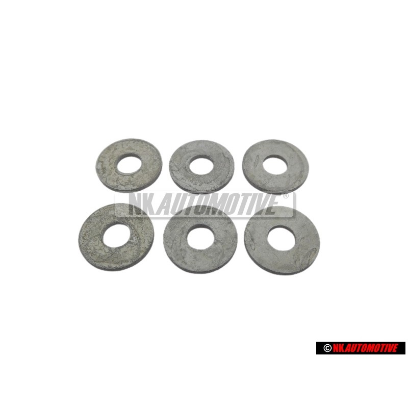 6x Genuine VW Washer - N 01166615