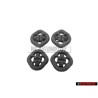 4x Genuine VW 4 Way Exhaust Rubber Retainer Mount Hanger - 191253147B