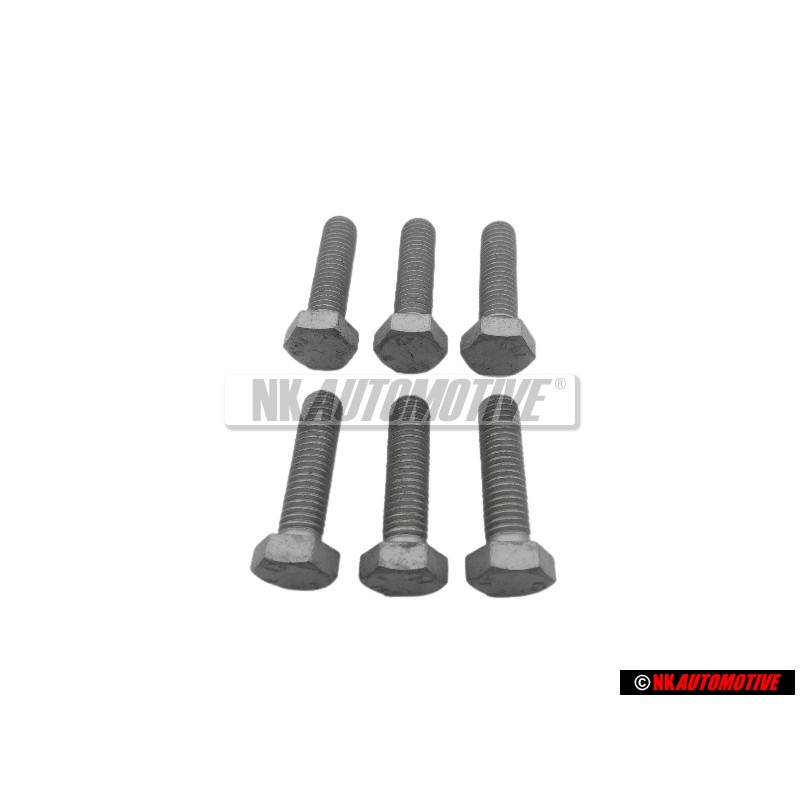 6x Genuine VW Hexagon Bolt - N 01024416