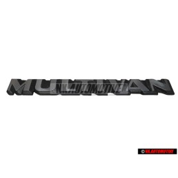 Genuine VW MULTIVAN Rear Badge Emblem Chrome - 253853689F