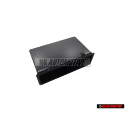 Genuine VW Stowage Box Satin Black - 321857233 01C