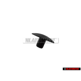 Genuine VW Press Stud Satin Black - 2H0867931 9B9