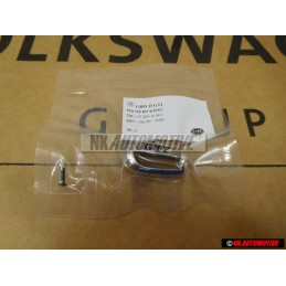 Genuine VW Cap Black/Chrome - 5G0959893D FOD