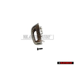 Genuine VW Cap Black/Chrome - 5G0959893D FOD