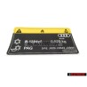 Genuine Audi Sticker For Air Conditioner - 8W0010515B