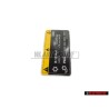 Genuine Audi Sticker For Air Conditioner - 8W0010515B