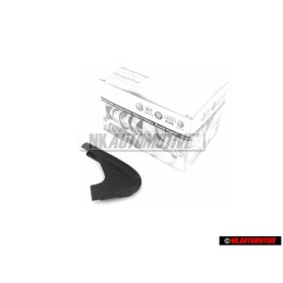 Genuine VW Corner Section Moulding for Door Window Right Black - 191853230