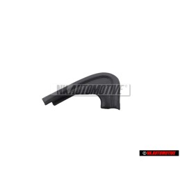 Genuine VW Corner Section Moulding for Door Window Right Black - 191853230