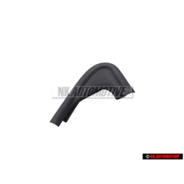 Genuine VW Corner Section Moulding for Door Window Right Black - 191853230