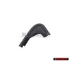 Genuine VW Corner Section Moulding for Door Window Right Black - 191853230