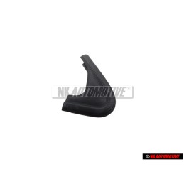 Genuine VW Corner Section Moulding for Door Window Right Black - 191853230