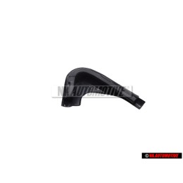 Genuine VW Corner Section Moulding for Door Window Right Black - 191853230