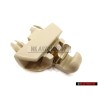 Genuine VW Retainer For Sun Visor Corn Silk Beige - 1S0857561 95T