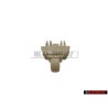 Genuine VW Retainer For Sun Visor Corn Silk Beige - 1S0857561 95T