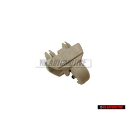 Genuine VW Retainer For Sun Visor Corn Silk Beige - 1S0857561 95T