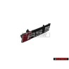 Genuine Audi RS5 Front Grill Badge Emblem Black Chrome Red - 8T0853736B 2ZZ