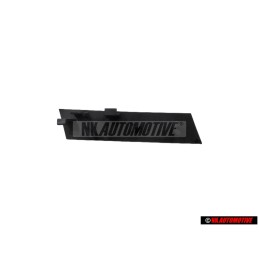 Genuine Audi RS5 Front Grill Badge Emblem Black Chrome Red - 8T0853736B 2ZZ