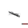 Genuine Audi QUATTRO Front Grill Badge Emblem Chrome - 4F9853736 2ZZ