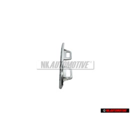 Genuine Audi QUATTRO Front Grill Badge Emblem Chrome - 4F9853736 2ZZ
