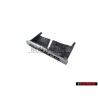 Genuine Audi QUATTRO Front Grill Badge Emblem Chrome - 4E0853736B 2ZZ