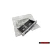 Genuine Audi QUATTRO Front Grill Badge Emblem Chrome - 4E0853736C 2ZZ