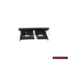Genuine Audi QUATTRO Front Grill Badge Emblem Chrome - 4E0853736C 2ZZ