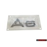 Genuine Audi A6 Rear Boot Badge Emblem Chrome - 4B0853741C 2ZZ