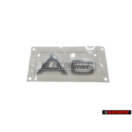 Genuine Audi A6 Rear Boot Badge Emblem Chrome - 4B0853741C 2ZZ
