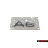Genuine Audi A6 Rear Boot Badge Emblem Chrome - 4B0853741C 2ZZ
