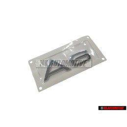 Genuine Audi A6 Rear Boot Badge Emblem Chrome - 4B0853741C 2ZZ