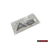 Genuine Audi A6 Rear Boot Badge Emblem Chrome - 4B0853741C 2ZZ