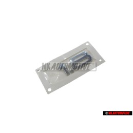 Genuine Audi 1.8 Rear Boot Badge Emblem Chrome - 8L0853743E 2ZZ