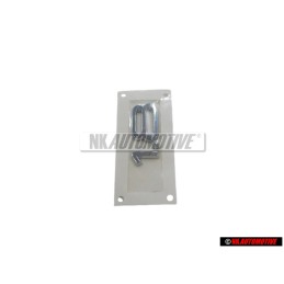 Genuine Audi 1.8 Rear Boot Badge Emblem Chrome - 8L0853743E 2ZZ